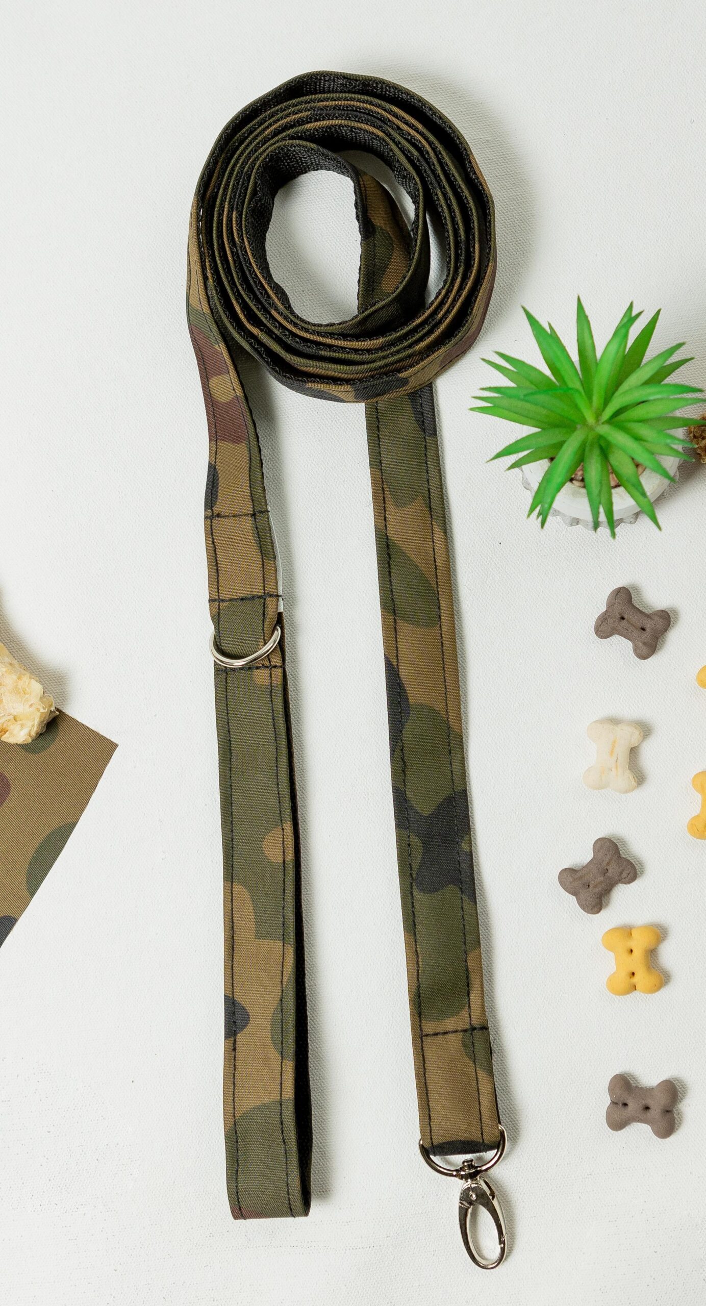 vodítka pro psy – vzor – maskáč